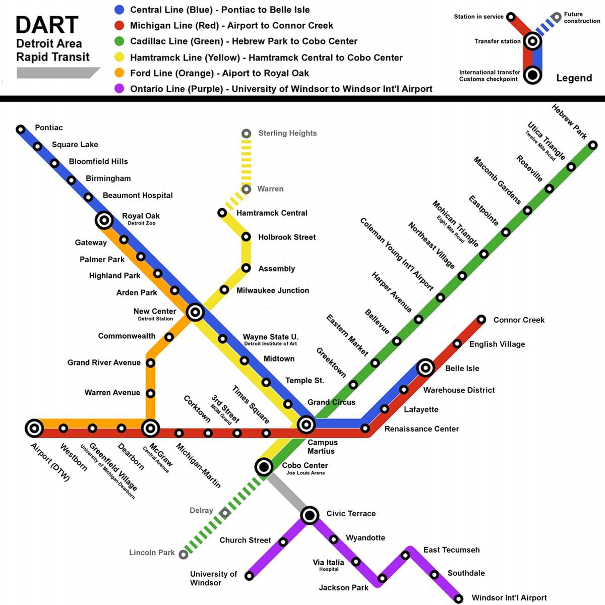 зураг Детройт Метро