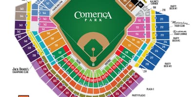 Зураг comerica парк
